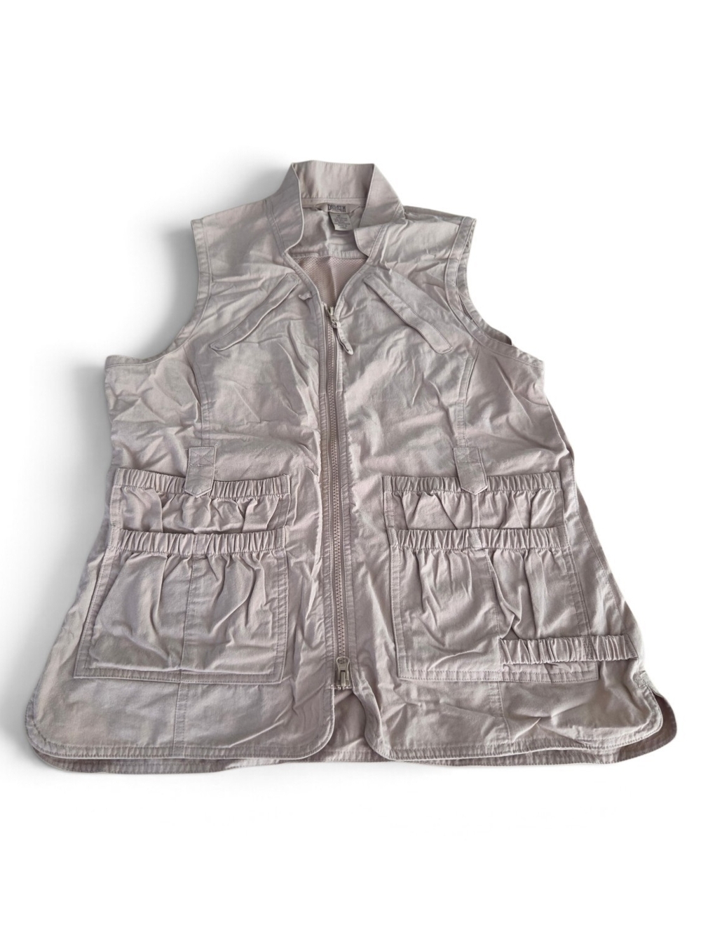 Duluth Trading Co Khaki Utility Vest- Women's M